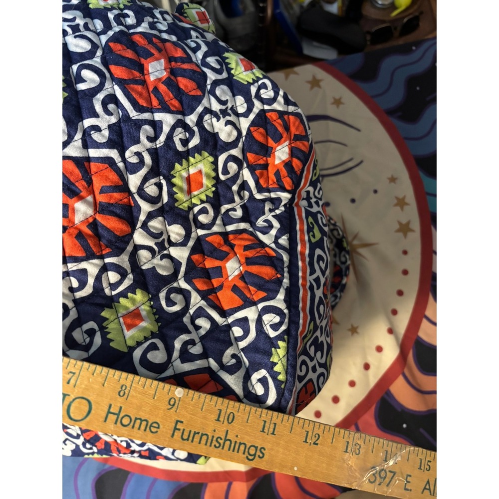 Vera Bradley Sun Valley Quilted Cotton XL Duffel Bag Travel Overnight Weekender - Picture 13 of 16